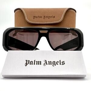 Palm Angels Stunning unisex black luxurious luxury sunnies. 5-A.